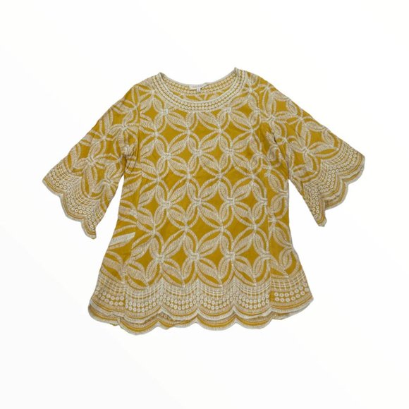 Solitaire for Anthropolgie Embroidered Boho Peasant Blouse (size S) - Picture 12 of 12